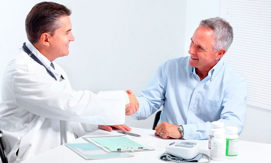 Consulta especializada con prostatite